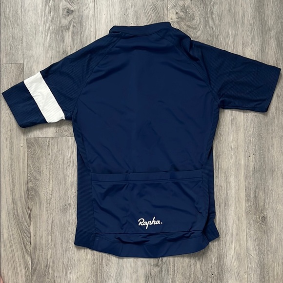 Rapha women’s medium blue/white cycling jersey - Picture 2 of 3